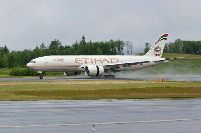 Boeing Delivers 777 Freighter to Etihad Crystal Cargo