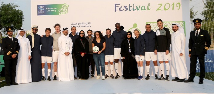Qatar Airways sponsored