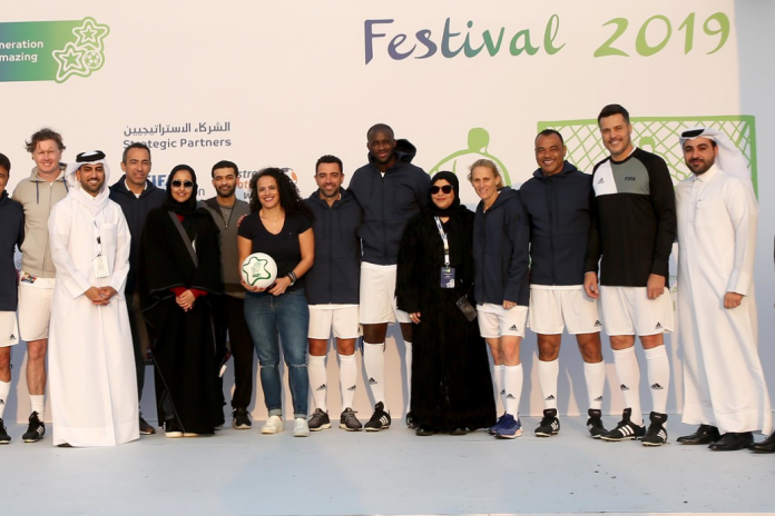 Qatar Airways sponsored