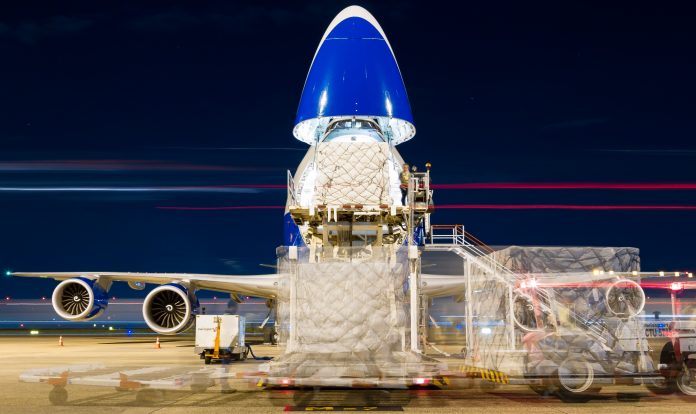 Silkway West Airlines by night_small