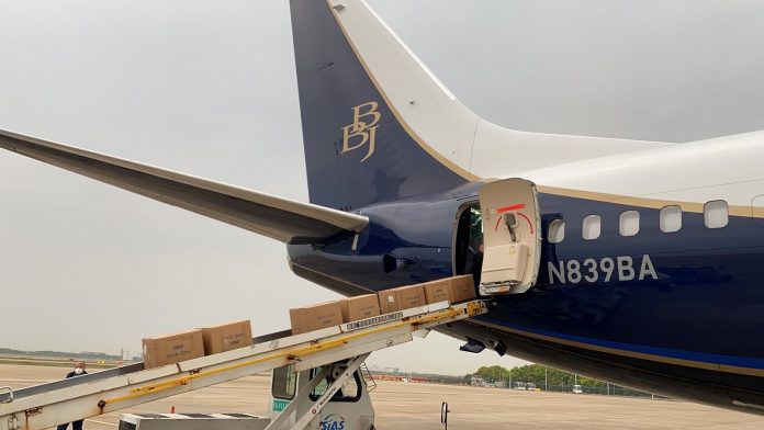 Plane-being-loaded-in-China--002-Boeing Boeing Activates Airlift Capabilities for First COVID-19 Transport Mission