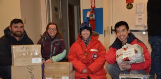 DAMCO Deliver Parcels to Team Stuck at Remote Antarctic Research Station 