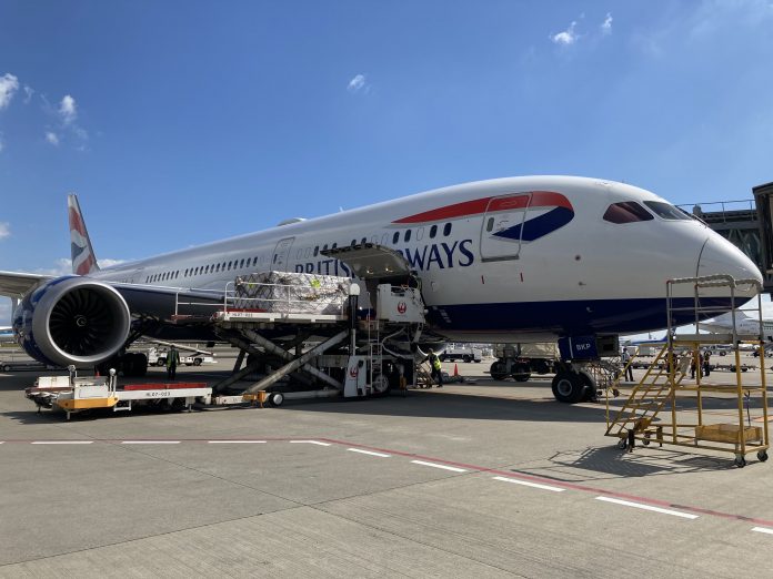 IAG CARGO RESTARTS LONDON TO SOUTH KOREA
