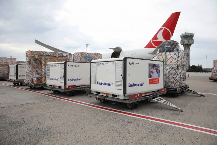Turkish Cargo 2 Turkish Cargo Transports UNICEF's Covid-19 Vaccines