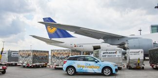 Lufthansa Transports Relief Goods to India