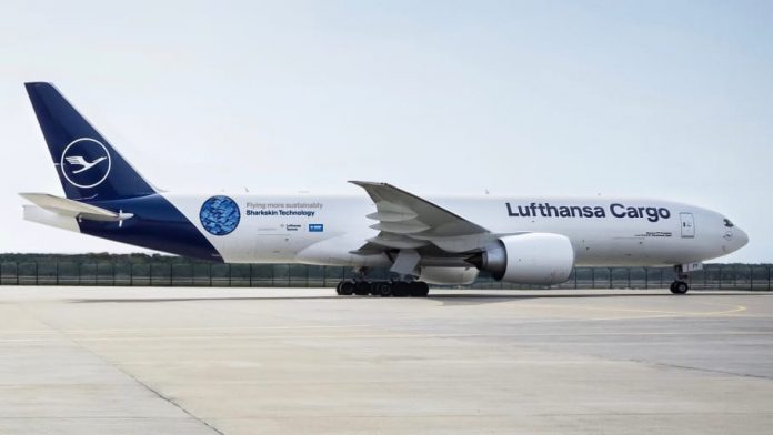 Lufthansa Group and BASF Roll Out Sharkskin Technology Lufthansa Group and BASF Roll Out Sharkskin Technology