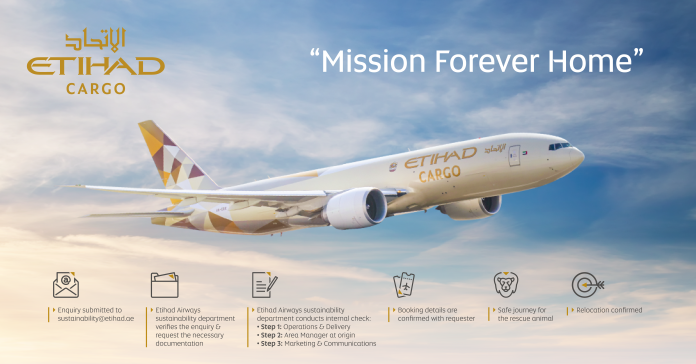 Etihad Cargo Launches Forever Home for Animal Rescues Etihad Cargo Animal
