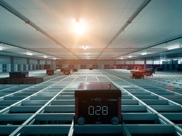 db DB Schenker warehouse automation