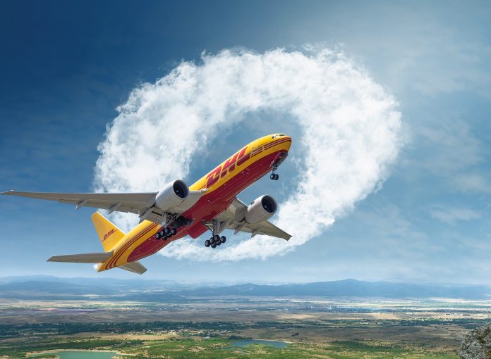 DHL Global_SAF Plane Zero Cloud DHL Express SAF
