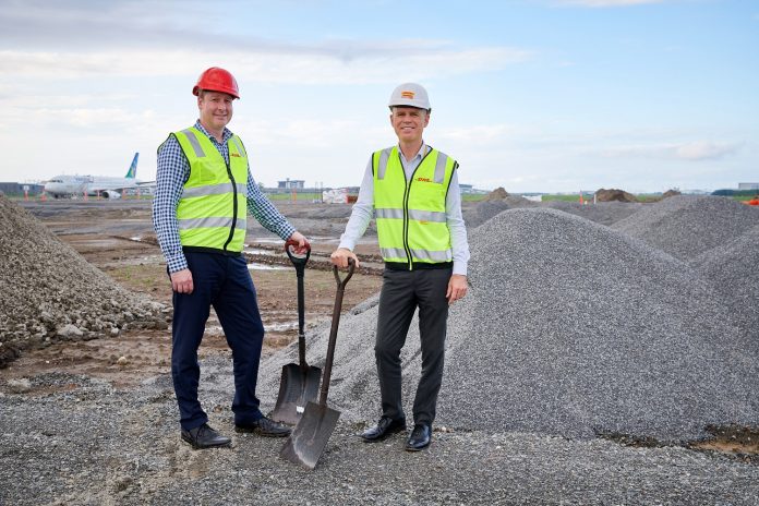 (L-R) Lachlan Elliott, Brisbane Station Manager, DHL Global Forwarding Australia and George Lawson, Managing Director, DHL Global Forwarding Australia DHL Global Forwarding