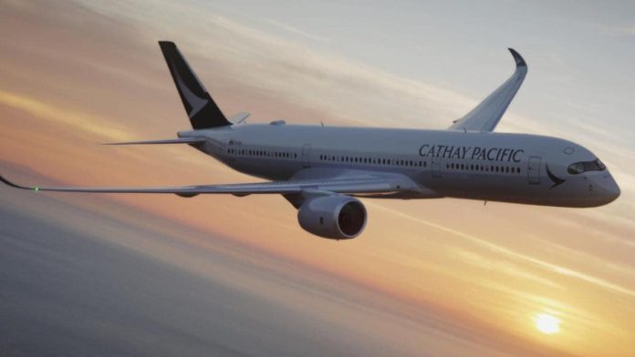 ESCAPE: Aircraft, Cover Story, March 11 - Cathay Pacific, A350-900. Picture: Cathay Pacific
