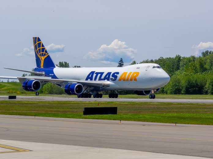 Atlas Air 747-8F C1 Flight Cainiao Atlas Air